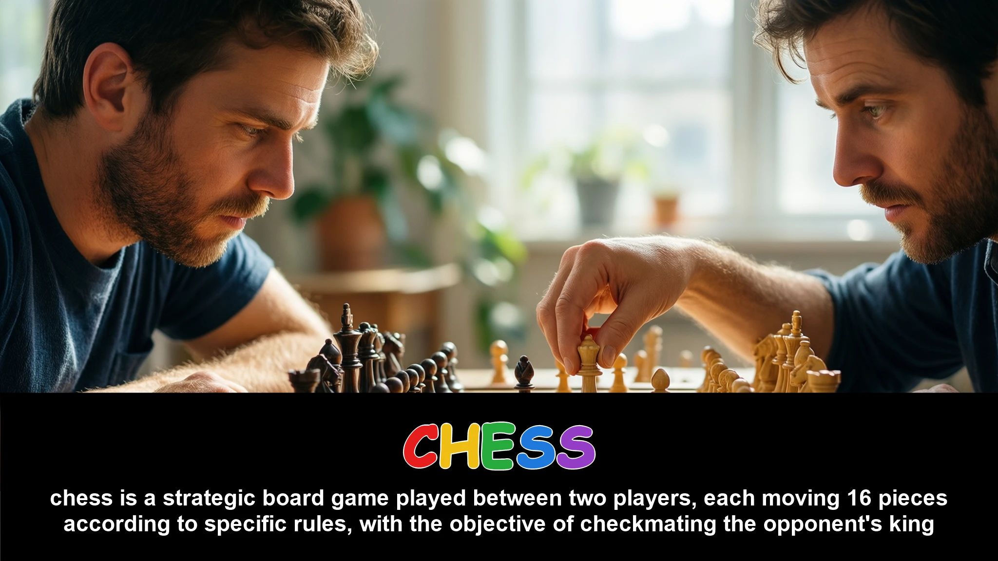 English Illustration for chess